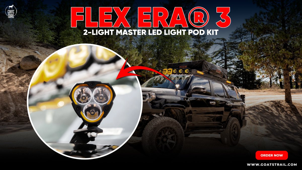 GoatsTrail's tweet image. 💡 Conquer the darkness! The KC FLEX ERA® 3 LED Light Pod Kit brings race-proven tech to your Jeep, Bronco, or UTV 💥

👉 goatstrail.com/collections/kc…

#KCHiLiTES #LEDLightBar #OffRoadLighting #FLEXERA3 #GravityLED #4x4Mods #TrailBuilt #OverlandGear #TruckLife #JeepNation