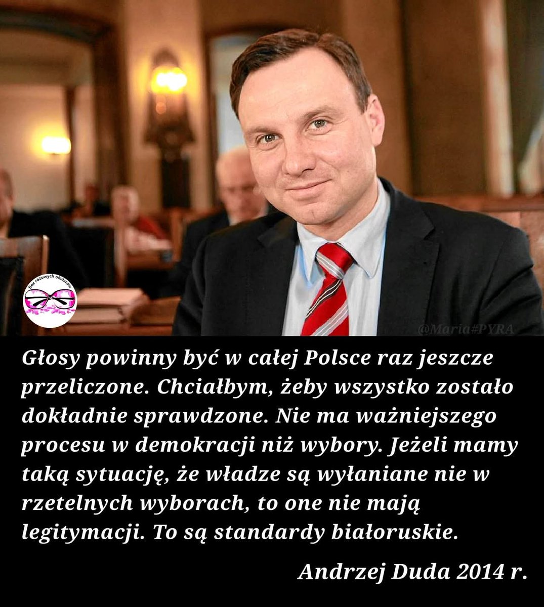Kmx1121's tweet photo. @PiotrMuller Przypominam słowa Prezydenta Dudy z 2014r. https://t.co/dWycYOzXOr