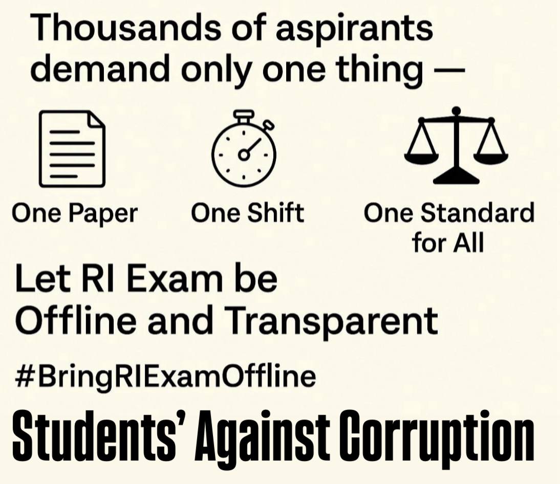 BarikAlok56181's tweet photo. Respect sir, please conduct the osssc CRE-IV main exam in OMR mode in one shift.@CMO_Odisha @SecyChief @sureshpujariofc @dpradhanbjp @KVSinghDeo1 @GovernorOdisha 
#BringRIExamOffline https://t.co/sw1FBDlwZN