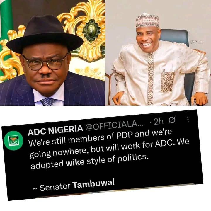 Rchp Abubakar Abdullahi ☆ (@rchp_jikanliman) on Twitter photo Dear <a href="/GovWike/">Nyesom Ezenwo Wike</a> <a href="/OfficialPDPNig/">Official PDP Nigeria</a> have you read this breaking news by leader <a href="/AWTambuwal/">Aminu W. Tambuwal</a> 😀😂.
Yes we are in can't kicks us out Dear <a href="/GovWike/">Nyesom Ezenwo Wike</a> <a href="/OfficialPDPNig/">Official PDP Nigeria</a> have you read this breaking news by leader <a href="/AWTambuwal/">Aminu W. Tambuwal</a> 😀😂.
Yes we are in can't kicks us out