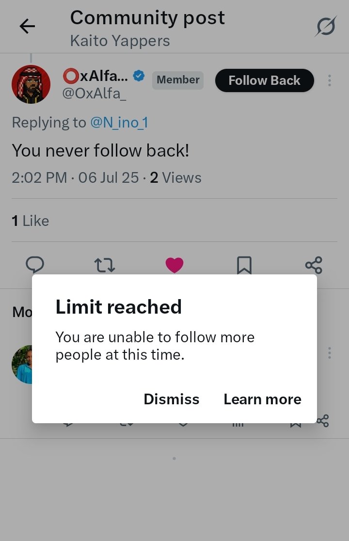 @OxAlfa_ Can't follow all at a time
Have followed a lot so I'm limited now