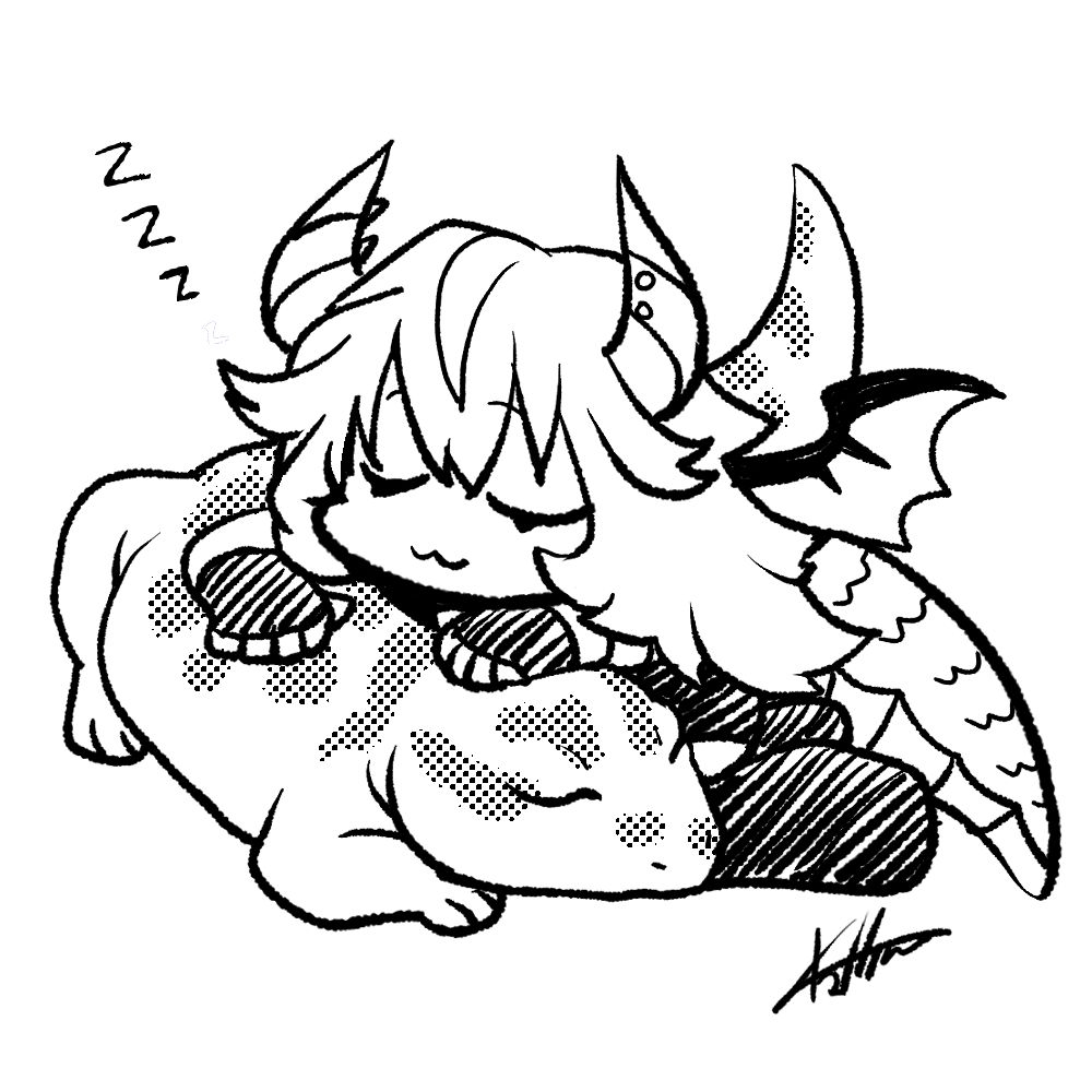 chibi zentreya
#zentreart 
#doodle