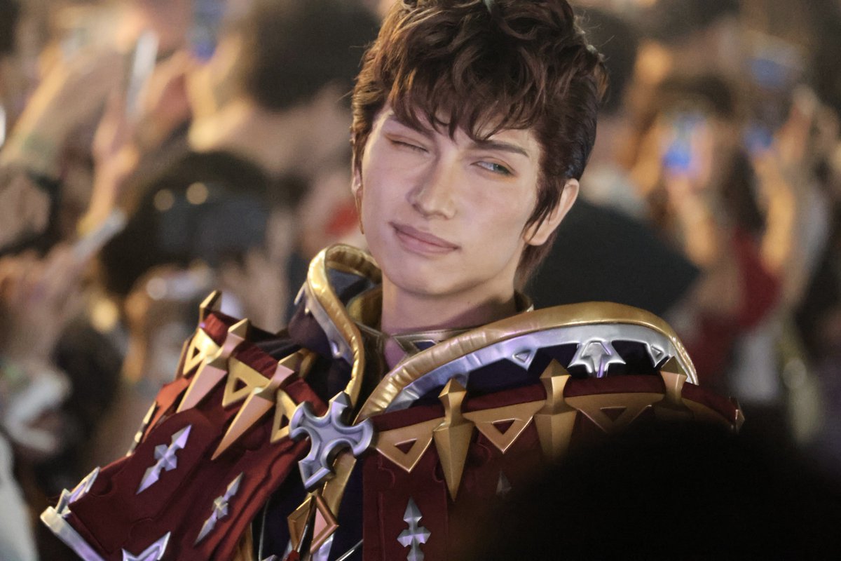 nishiJ___'s tweet image. ロベリアすぎるロベリア②

こんな完璧なウインクできる人おる？？

#グラブルEXフェス2025