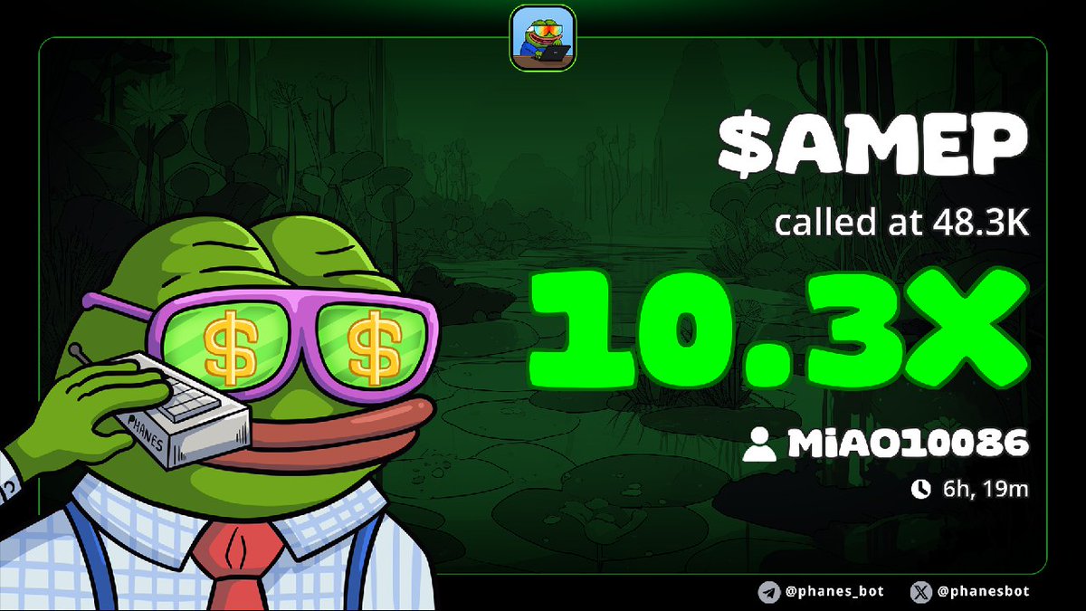 Miao888_1000X's tweet image. 好猛  #AMEP
CA:
H8sLfNiqHcTaHeUzCTdfLrBeNbsS1GSoaLDg86h5pump