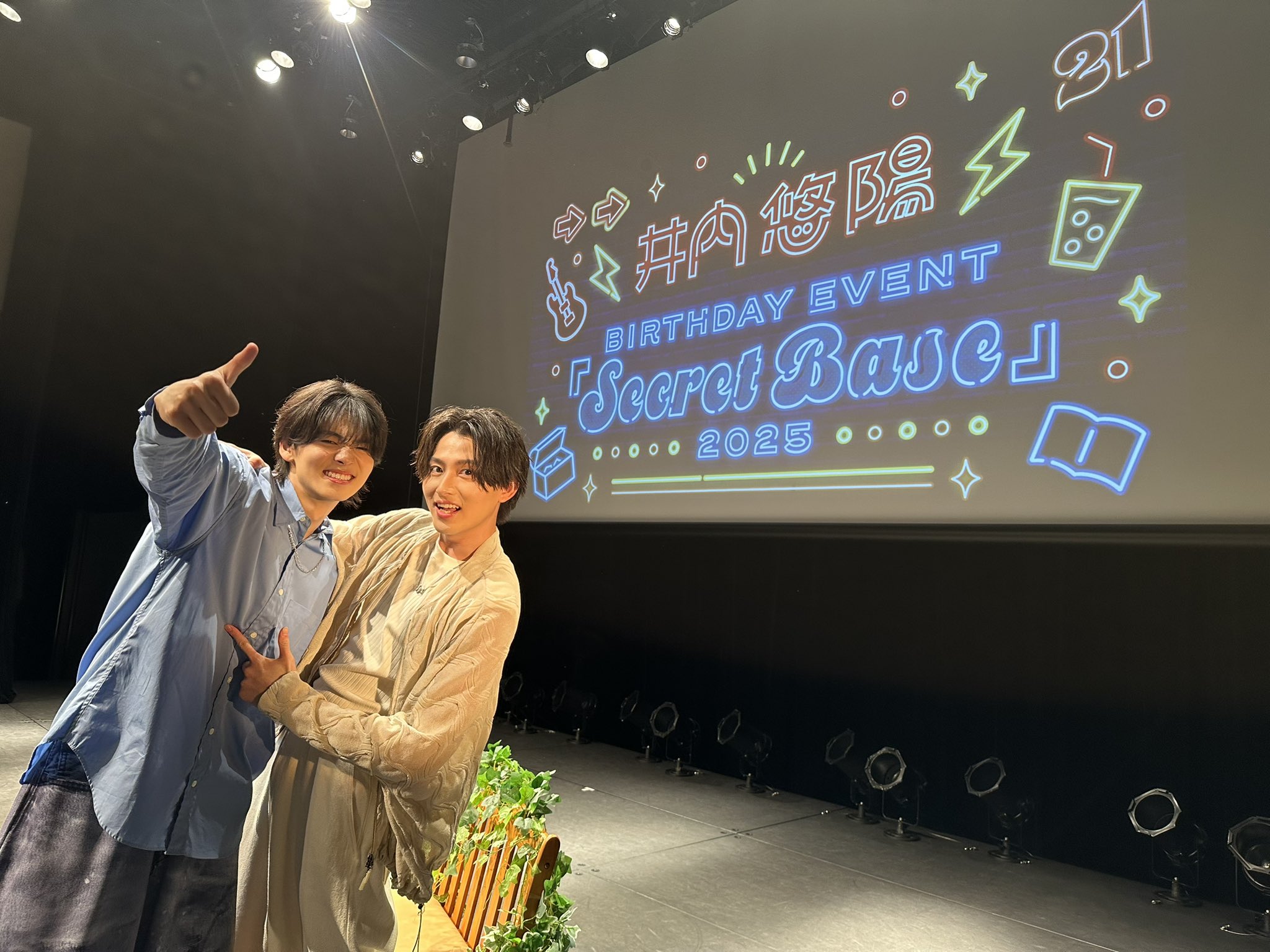 井内悠陽 Secret Base バースデーイベント WACTON WAVE 🎸井内悠陽 BIRTHDAY EVENT 2025『Secret Base』 オフィシャル