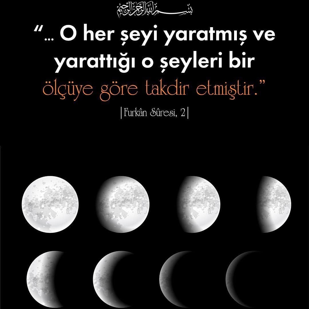 Rahmân ve Rahîm olan Allah'ın adıyla...

❝...  O her şeyi yaratmış ve yarattığı o şeyleri bir ölçüye göre takdir etmiştir.❞

[Furkân Sûresi, 2]