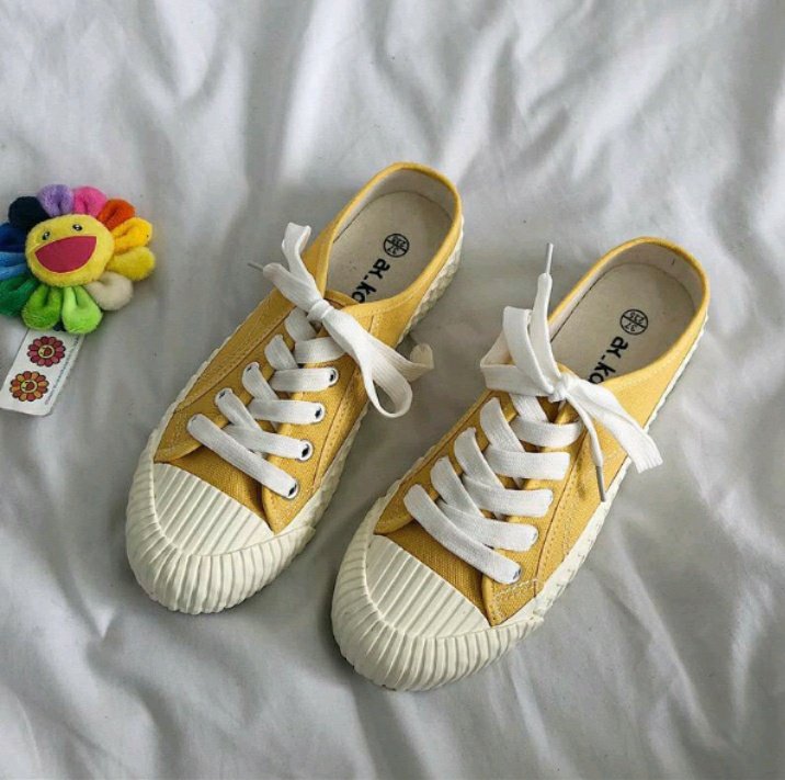 sneakers canvas slip on shoes casual 🍁