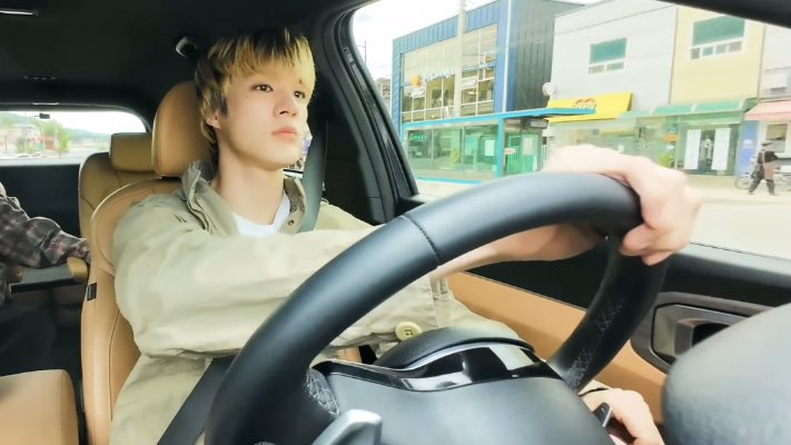 today's designated driver: jeno 💛