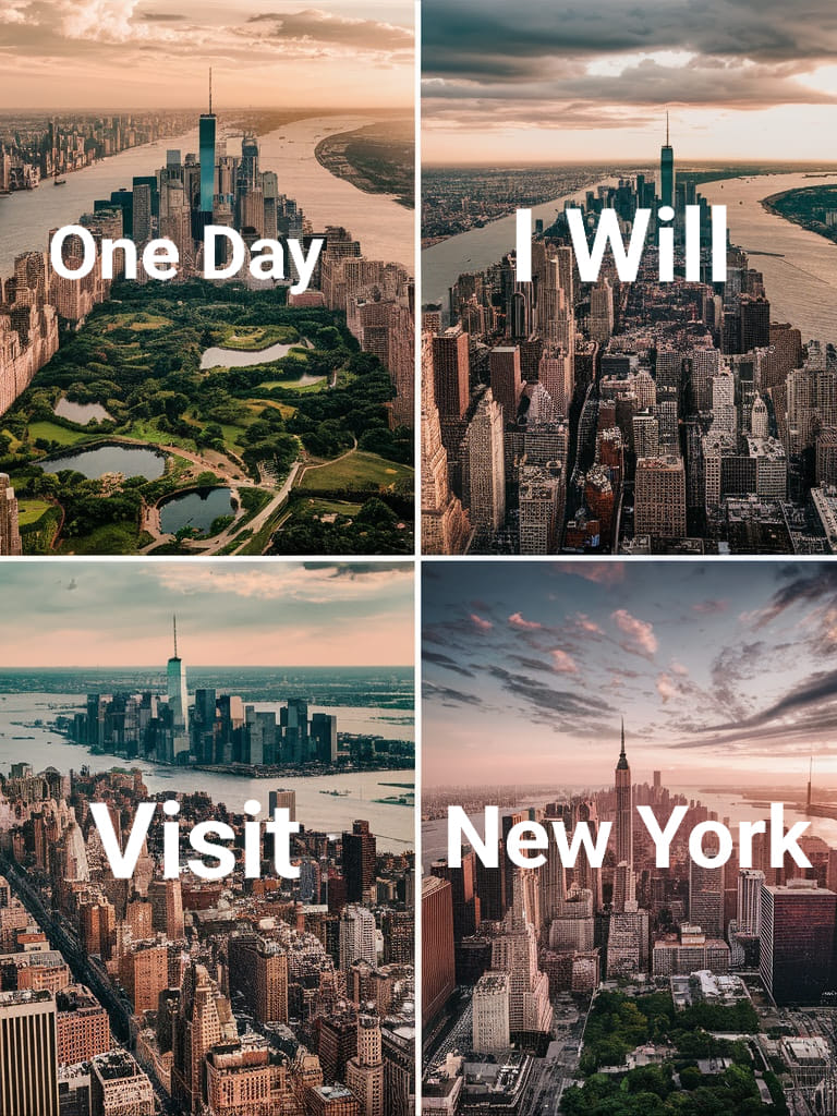 One Day I Will Visit New York ¸