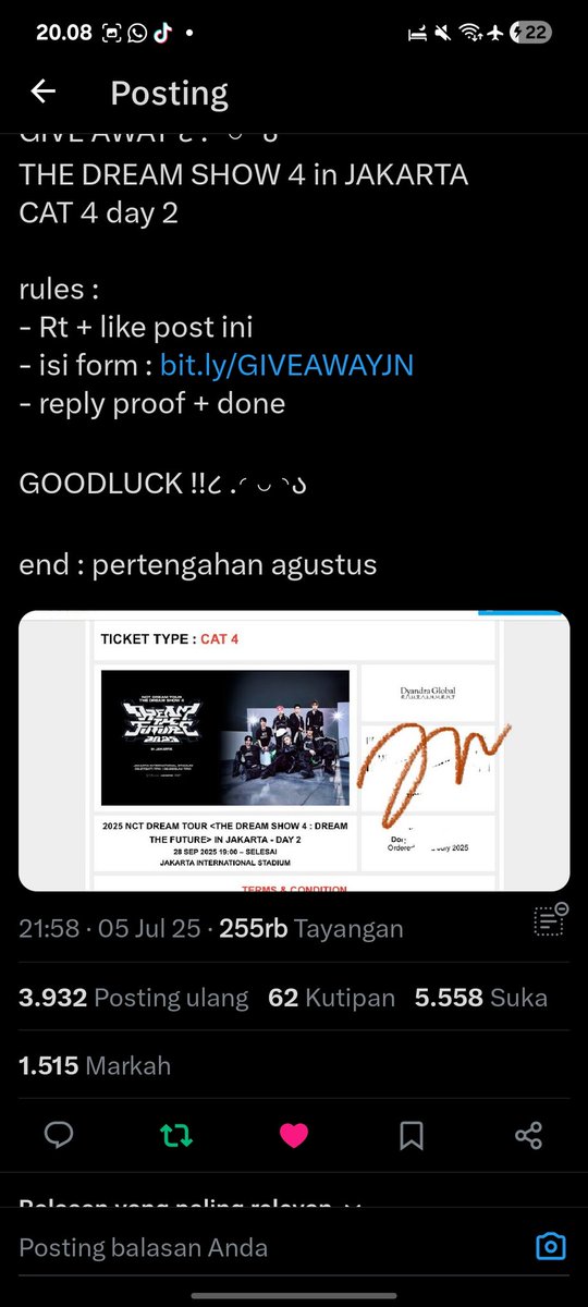 _leechanie's tweet photo. @Jenowsiee doneeee kakkk, anw terimakasihhh udah ngadain ga inii😍😍
semoga rezeki nya makin lancar dan berlimpahhh (dan nular ke aku hehe) aamiin 🫶🏻 https://t.co/vpajTNe36Q