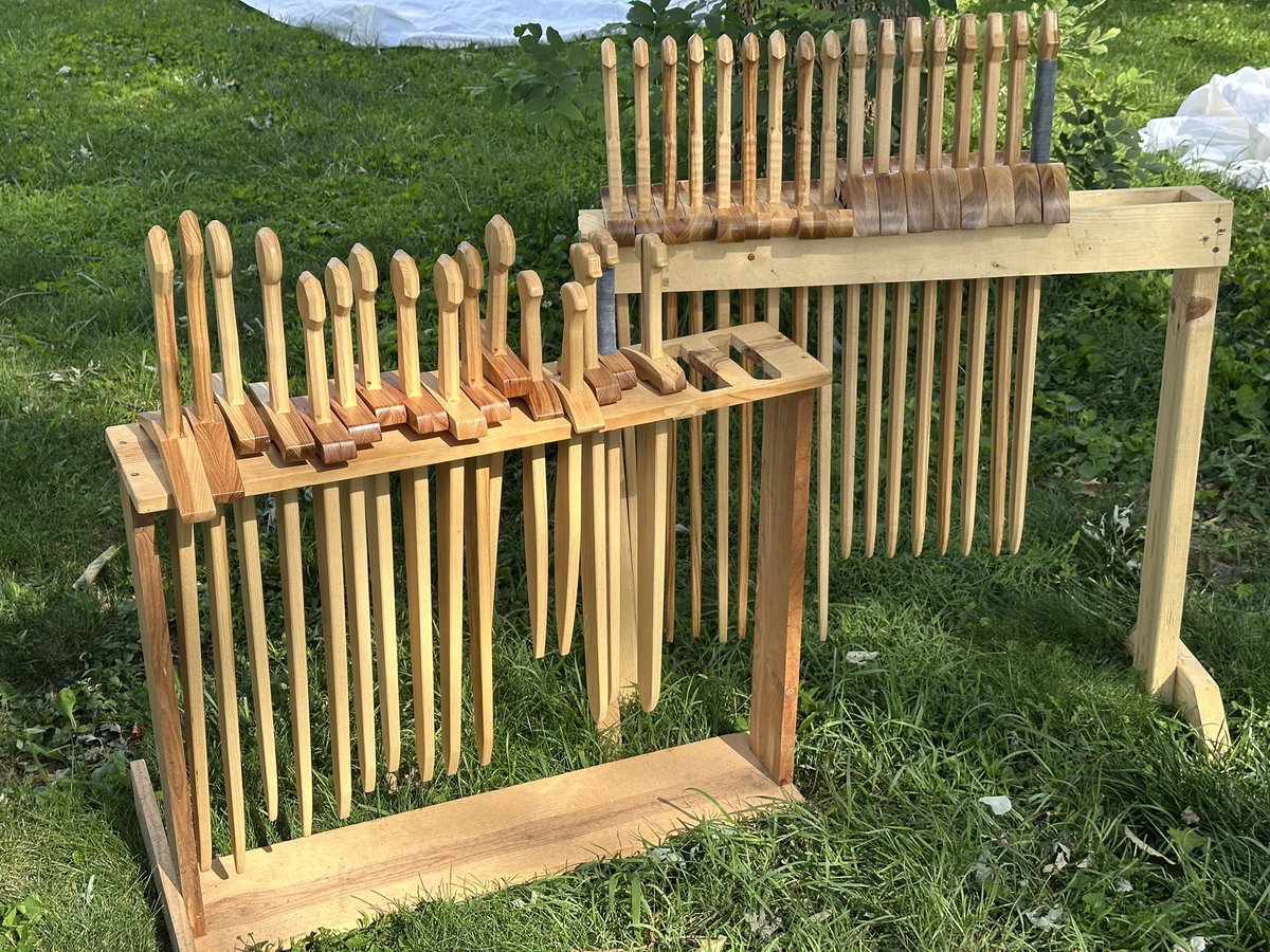 Anthony Pompliano 🌪 (@apompliano) on Twitter photo I recently came across a father of five children who is trying to build a business using his skills as a woodsmith.
He builds high-quality wooden swords.
<a href="/TheMiddleborne/">Elijah the Middleborne</a> needs to sell 25 swords per month to cover his family expenses and turn a profit. He has been struggling to I recently came across a father of five children who is trying to build a business using his skills as a woodsmith.
He builds high-quality wooden swords.
<a href="/TheMiddleborne/">Elijah the Middleborne</a> needs to sell 25 swords per month to cover his family expenses and turn a profit. He has been struggling to