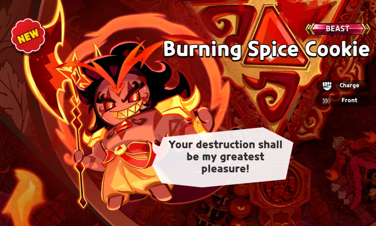 PinkieAirplane's tweet image. My 6-yo sister just got me Burning Spice cookie from the legendary gacha(she wanted moonlight cookie)
I'm so proud of her๐ญ๐
#CRK #cookierunkingdom #burningspicecookie