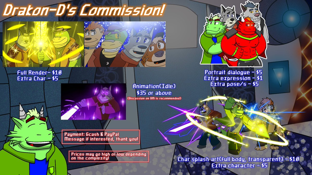 DKDHeraltz's tweet image. Commissions open, DM if interested! (Prices may increase depending on the complexity)
#commission #furrycommission #ArtCommission