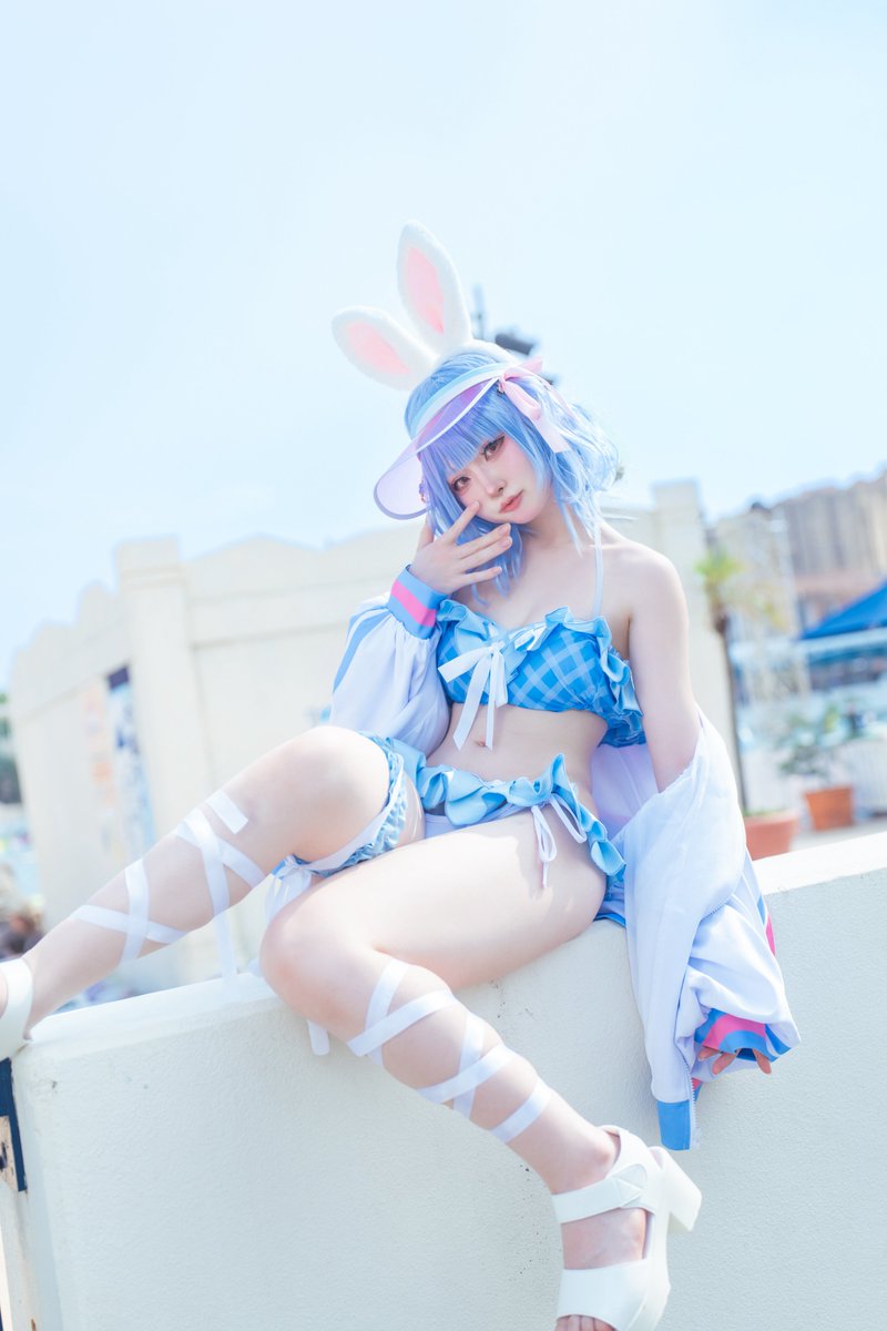 コスプレ Cosplay 兎田ぺこら 水着衣装 Usada Pekora #ラグコス2025