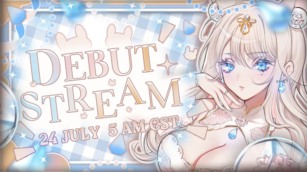 ╔═*.·:·.✧ 𓄧 ✧.·:·.*═╗
✉️ ᴮᵉᵉᵖ..! ᵒⁿᵉ ᵐᵉˢˢᵃᵍᵉˎˊ˗ .
🌸DEBUT STREAM ANNOUNCEMENT🌸
ʚʚʚ
🌊 It’s time to pour on the fun! Tune in for my debut stream
ʚʚʚ
🌸DATE - 24 JULY  5 AM CST | 12 PM CEST | 6AM EST
🌸ON TWITCH twitch.tv/idollyi 
🎨Thumbnail: <a href="/haihaih_ai/">˙˙ ai/teal! ✦ WAITLIST OPEN!</a>