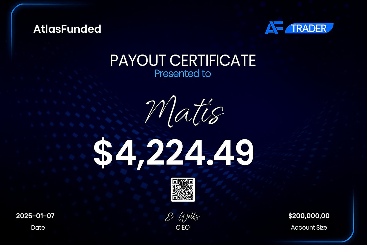 PipsCabal (@pipscabal) on Twitter photo 🚨Recent Payouts Alert!💸
Our traders are crushing it - and yes, we’re paying out FAST!⚡️
At <a href="/atlasfundedcom/">Atlas Funded</a>, we make trading challenges easier to pass and more affordable to take.
Use code JULY30 to get 30% OFF + NO Max Drawdown on all challenges!🔥
checkout.atlasfunded.com 🚨Recent Payouts Alert!💸
Our traders are crushing it - and yes, we’re paying out FAST!⚡️
At <a href="/atlasfundedcom/">Atlas Funded</a>, we make trading challenges easier to pass and more affordable to take.
Use code JULY30 to get 30% OFF + NO Max Drawdown on all challenges!🔥
checkout.atlasfunded.com