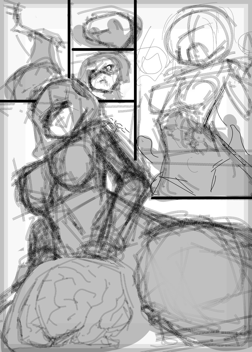 乗っ取り脳髄排出スライム
前に描こうと思って頓挫してたやつ 