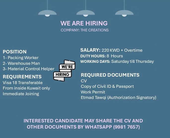 Image Immediate Hiring | iiQ8 Vacancies in Qatar Company Jobs