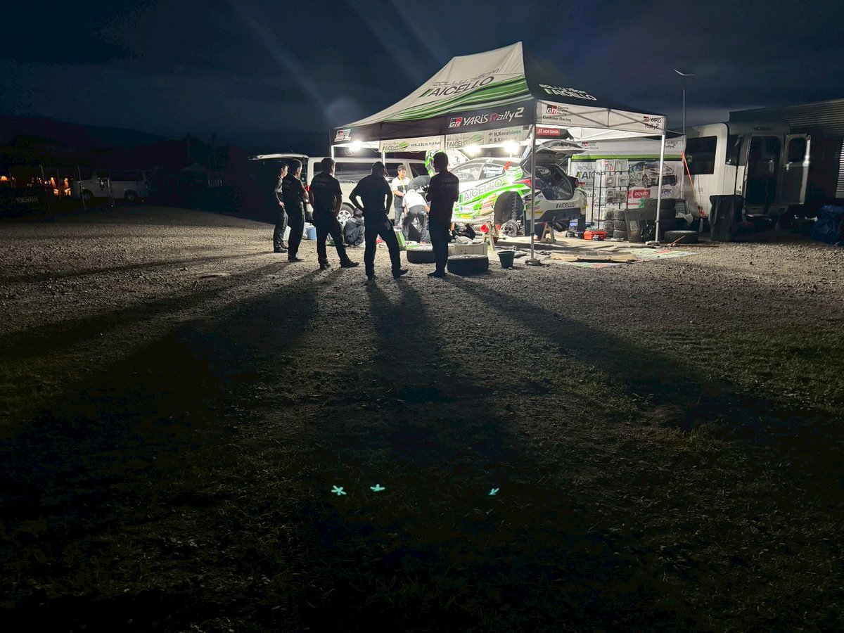 H_Kovalainen's tweet image. Rally Kamuy completed in Hokkaido. It was the first gravel round of the season, and it was going well until stage 5 where I suddenly lost drive and had to stop and retire the car for the day. We found the problem in the transmission and although it was a late night for the Rally…