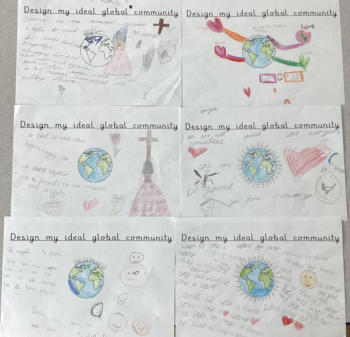 Mrs Sadiq (@mrssadiqy2) on Twitter photo We designed our ideal global community in our R.E. lesson <a href="/stambcathlife/">St Ambrose Catholic Life and Mission</a> #Christatthecentre βοΈπ We designed our ideal global community in our R.E. lesson <a href="/stambcathlife/">St Ambrose Catholic Life and Mission</a> #Christatthecentre βοΈπ