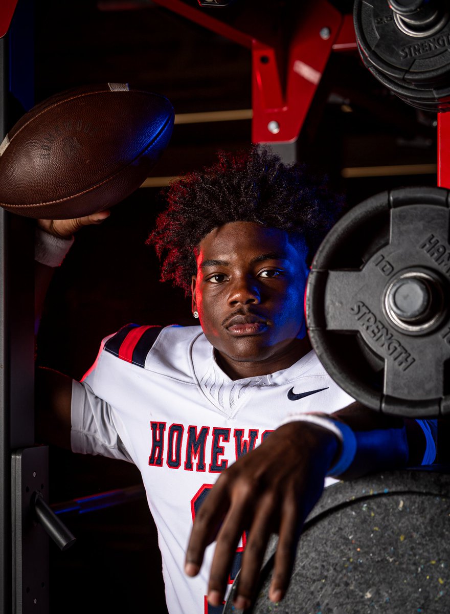 JrainFromAl's tweet image. As Homewood legend @colecubelic would say, @Kalebcarson_3 and @HWD_Football are ready to get "bout it bout it" on Friday night!
