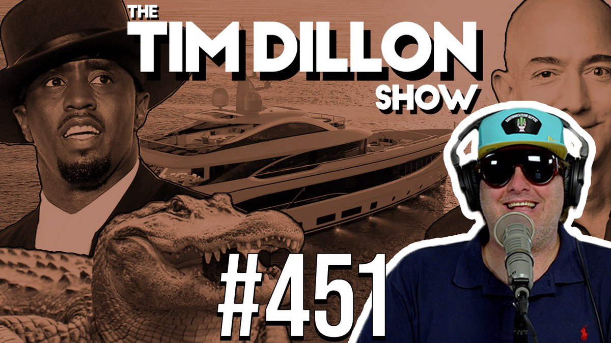 TimJDillon's tweet image. Alligator Alcatraz, Free Diddy, & Life At Sea | The Tim Dillon Show #451 youtu.be/NB6y3wOcrjc