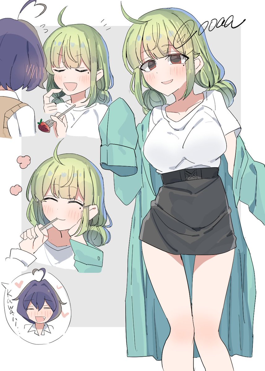 キウィちゃんお誕生日おめでとうの再掲　#まほあこ