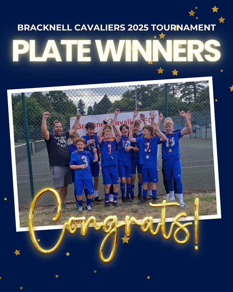 RCFC_Academy's tweet image. Yesterday our #CityU14s United participated in the @Bracknell_Cavs tournament!
Having reached the plate final, they came away as winners following a penalty shootout. Well done lads 👏 👏
#ThePrideOfReading 🦁