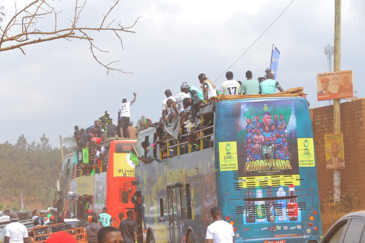 Njagala okwebaza abawagizi ba Kyaggwe Football Team olw'obuwagizi bwemulaze tiimu nga tuli wano e Ssingo.
Mu ngeri yeemu, mbasaba okuvuga obulungi  tutuuse okuddayo.
KYAGGWE KU NTIKKO.