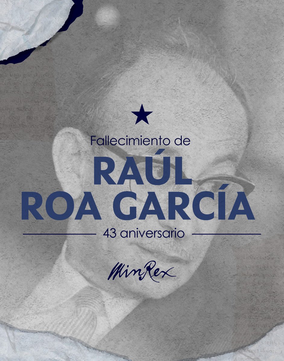 Hoy rendimos tributo a Raúl Roa, Canciller de la Dignidad, fiel defensor de #Cuba 🇨🇺 y la soberanía latinoamericana.

🗣️ Denunció sin miedo a la OEA, enfrentó el imperialismo y defendió con lealtad a la Revolución.

Su legado inspira a nuestra #DiplomaciaRevolucionaria