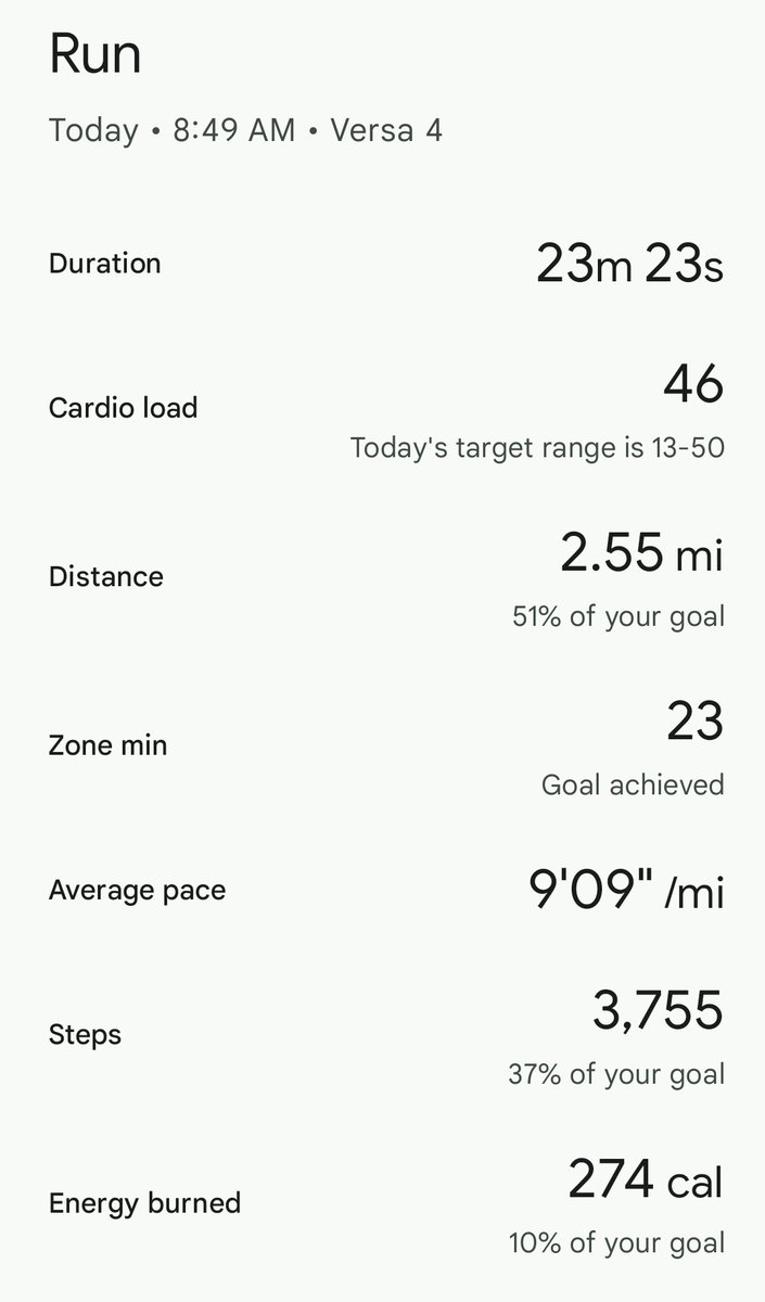 UsernameBanned's tweet image. 2.5 mile run in the books. Managed to fk around in the peak heart rate zone for a few minutes. 

Featured: post-run leg pump. Working on that road map like @Aloha_Peak_Rx @SevLaxRules and @BenjaminYeezus 

💪