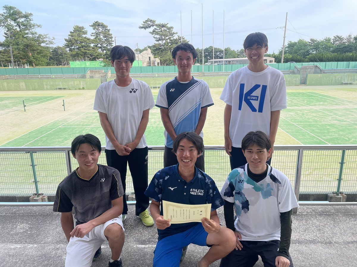 ganteni's tweet photo. 6月28〜30日(土〜月)
東北学連杯争奪東北学生ソフトテニス大会

[団体]
男子　第3位

[個人ダブルス]
男子
猫塚・高橋　第3位
佐川・畠山　ベスト16
女子
小泉・尾形　ベスト16

男子8ペア女子3ペアが参加しました。8月の競技会も頑張ります。応援よろしくお願いしますします。 https://t.co/DOtNHSemGC