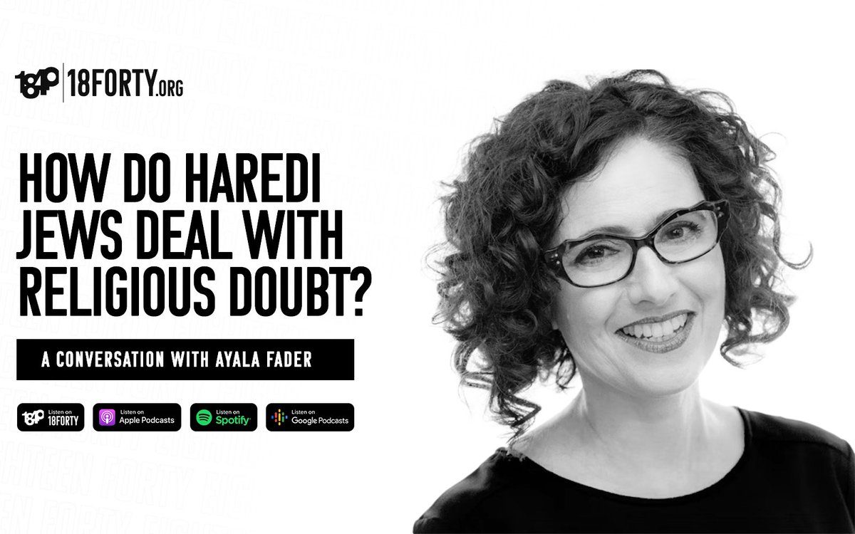 18Forty (@18_forty) on Twitter photo Hidden heretics, digital change, and rising antisemitism.
A conversation with <a href="/AyalaFader/">Ayala Fader</a> about how Haredi Jews are wrestling with belief and belonging in a changing world.
Listen here: 18forty.org/podcast/ayala-… Hidden heretics, digital change, and rising antisemitism.
A conversation with <a href="/AyalaFader/">Ayala Fader</a> about how Haredi Jews are wrestling with belief and belonging in a changing world.
Listen here: 18forty.org/podcast/ayala-…
