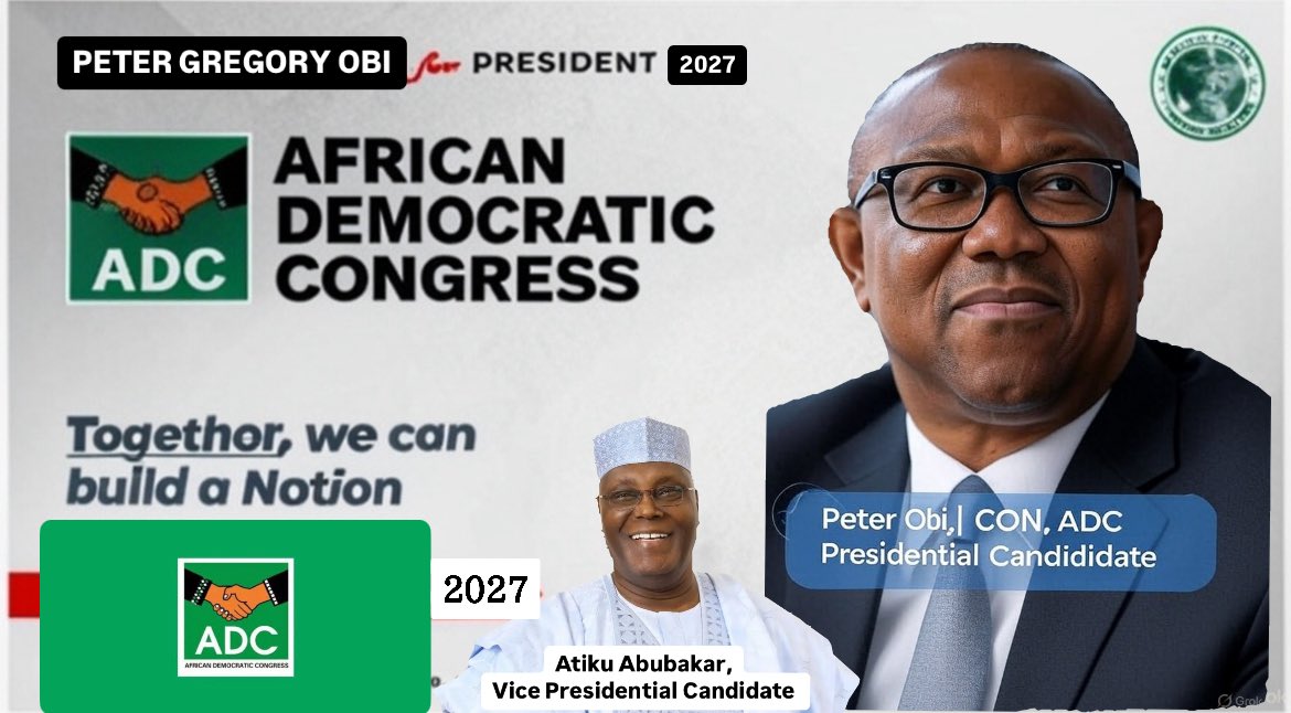 ADC hasn't dreamt of party primaries, but they already have a presidential candidate...

Obidients are the definition of stupid.