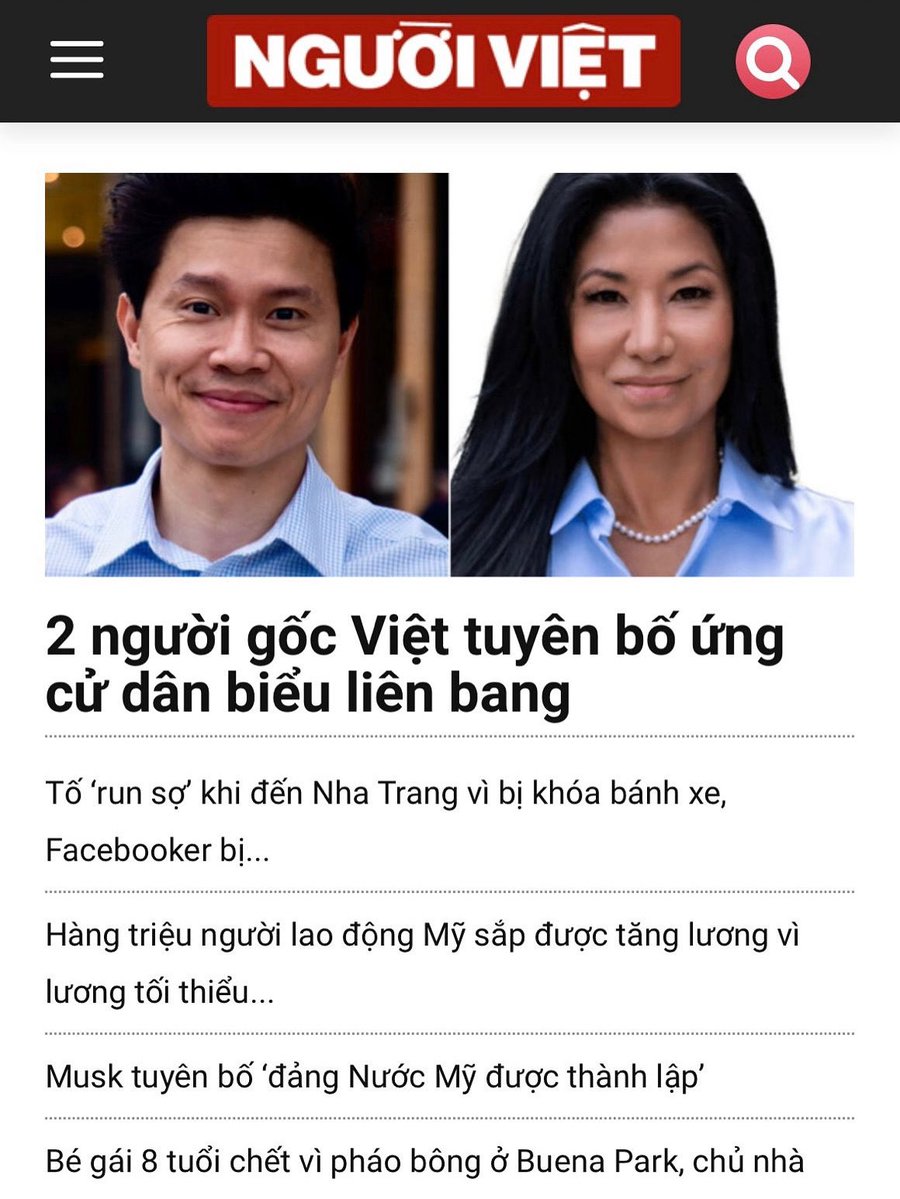 HoanDHuynh's tweet image. When you’re on the cover of the Vietnamese Daily paper and your aunties finally think you have a real job. 😂
#RefugeetoRepresentative #HoanFor9 #FromPhởToPolitics