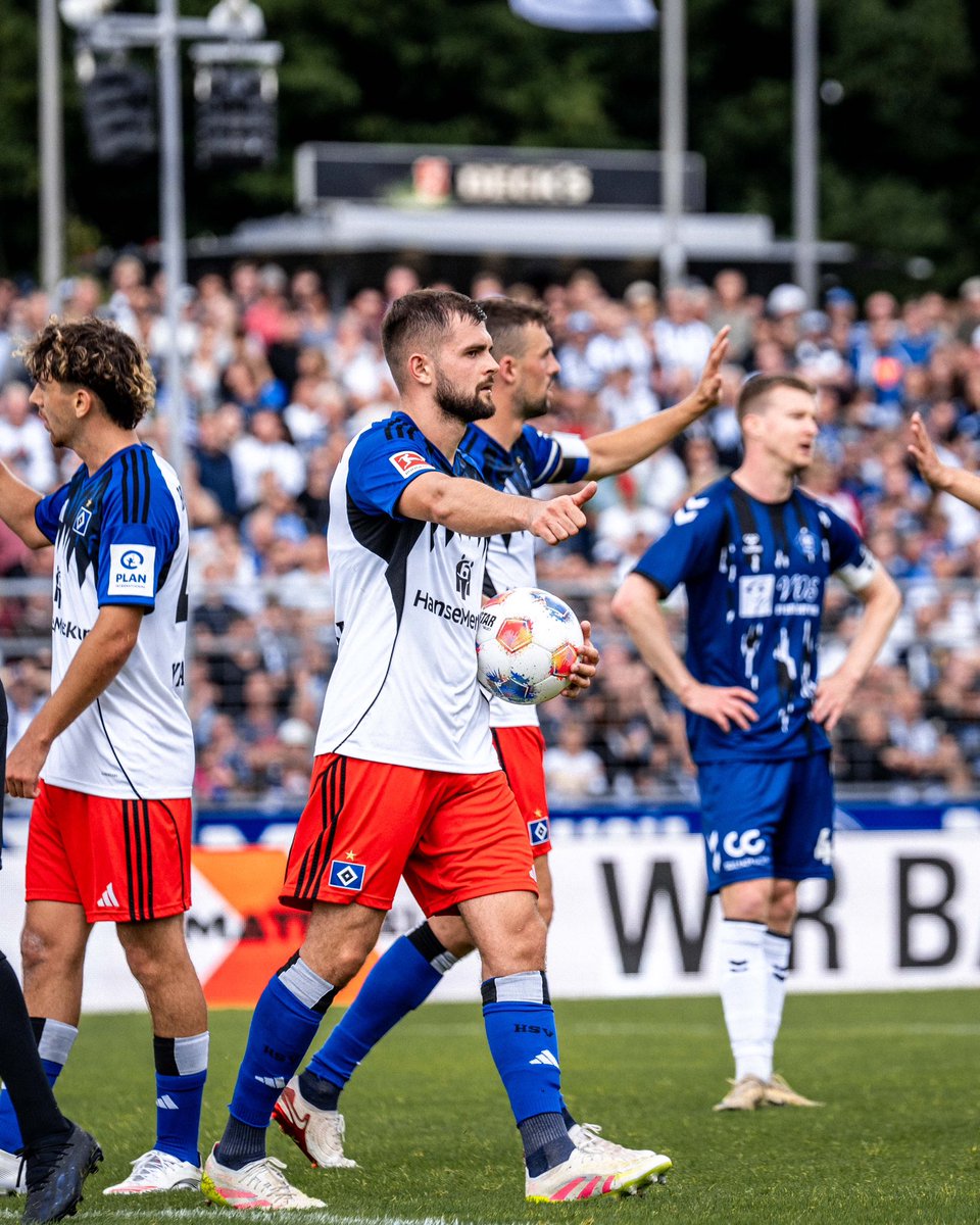 Wir gewinnen unser zweites Testspiel der Vorbereitung mit 2:1. 💪

#nurderHSV