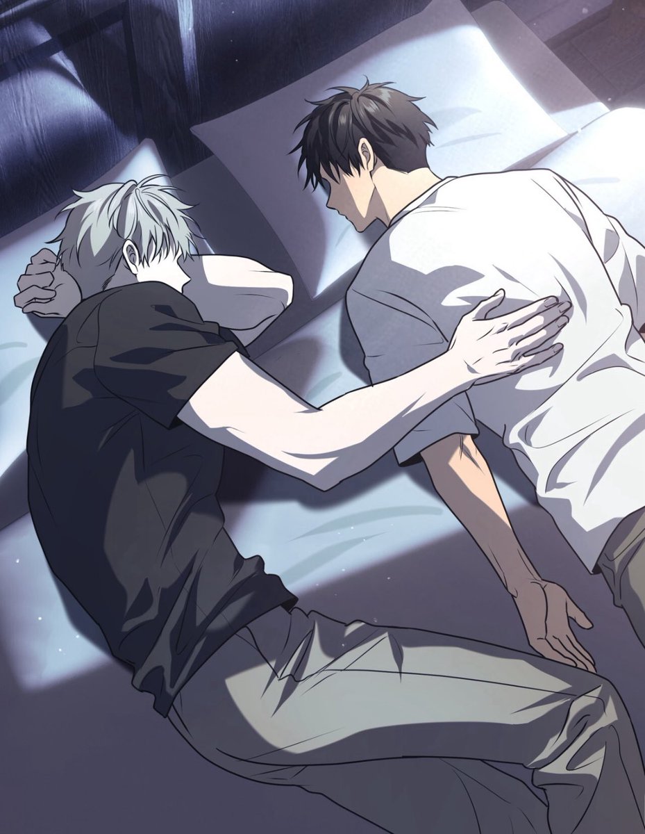 섹스하지 않아도 같은 침대에서 잠드는 사이
시시콜콜한 잡담을 하다가 잠드는 날도 여러날이었겠지