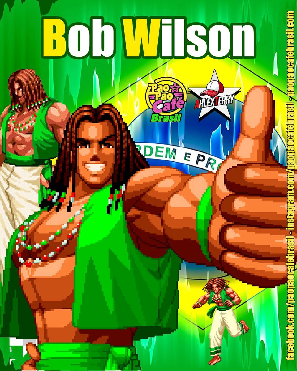 AhlexTerry's tweet image. Bob Wilson é o discípulo de Richard Meyer e fez sua estreia em Fatal Fury 3, no ano de 1995. Um incrível personagem brasileiro criado para os games, nos representando com sua sensacional capoeira.
#FatalFury3 #BobbyDeol #BobWilson #PaoPaoCafeBrasil #AhlexTerry #FatalFury