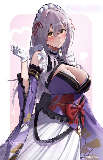 メイド紅蓮
#NIKKE #NIKKEfanart 