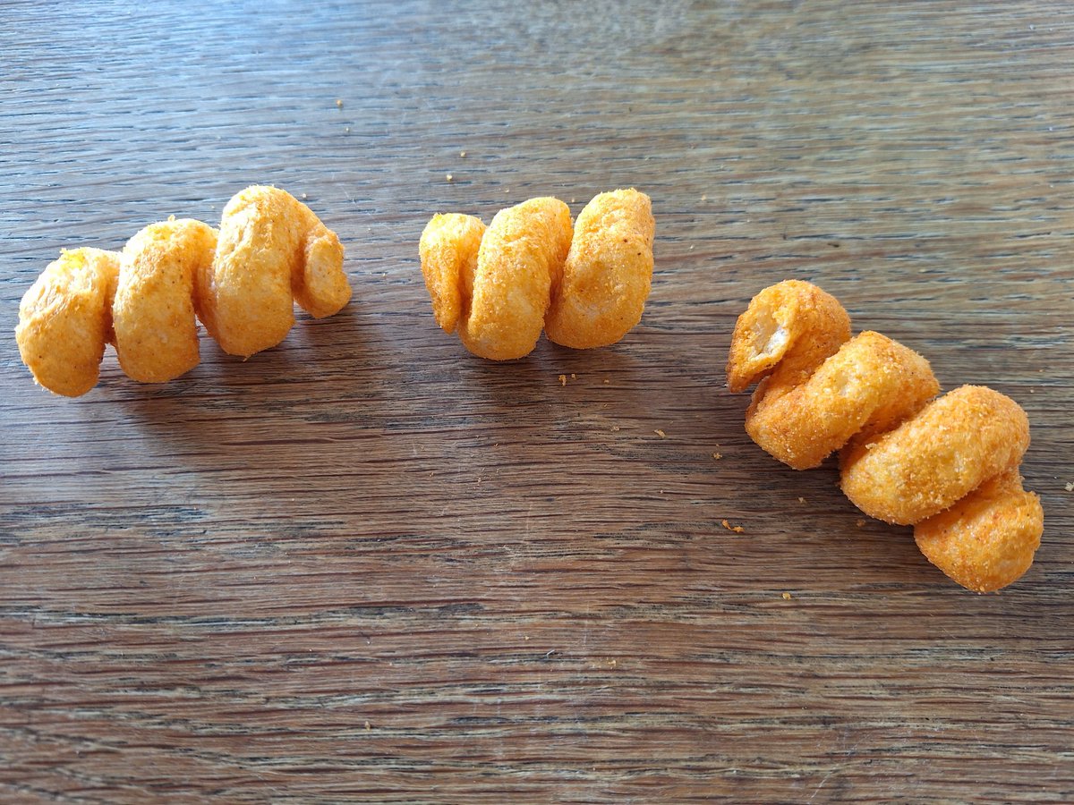 #July4thWeekend &amp; #ShakespeareSunday theme #free.

My year in #NewMexico created my love for #Jalapeño.
Here's my #Cheetos!

warrant there's...pepper in it...so 'spicy?'
TN
3:4
potatoes.
TMWOW
5:5
breath stinks with eating toasted cheese.
HVIP2
4:7
Lick 'her' own fingers.
R&amp;J
4:2