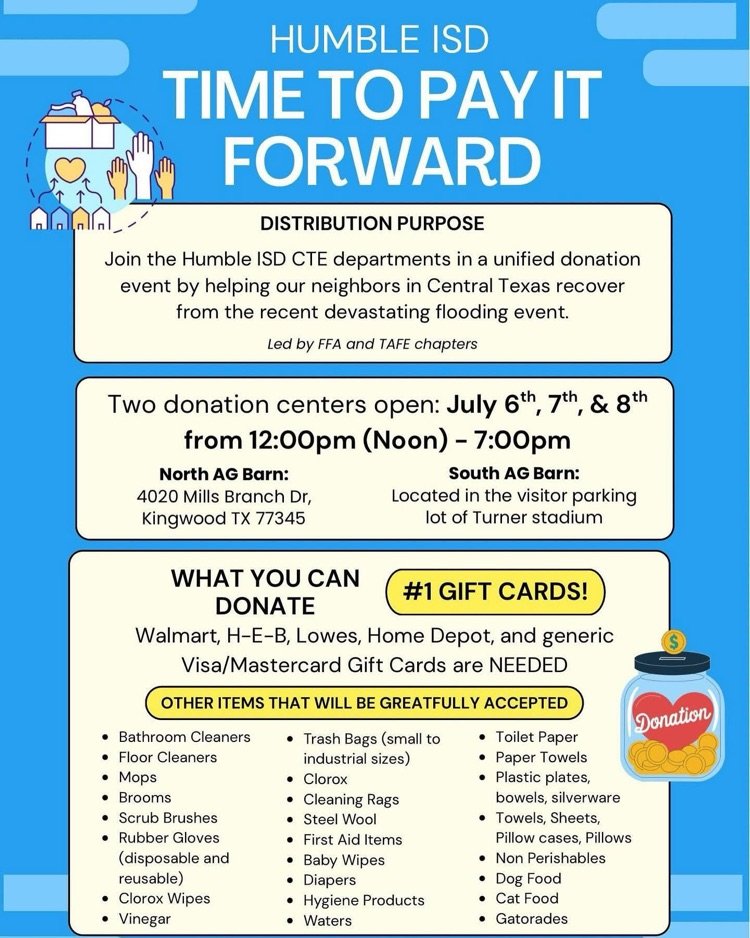 Time to pay it forward!