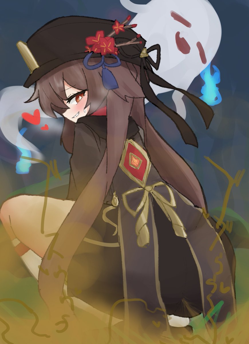 yy_kenja's tweet photo. 過去絵仕上げ（胡桃💨） https://t.co/lMHJUpJMKX