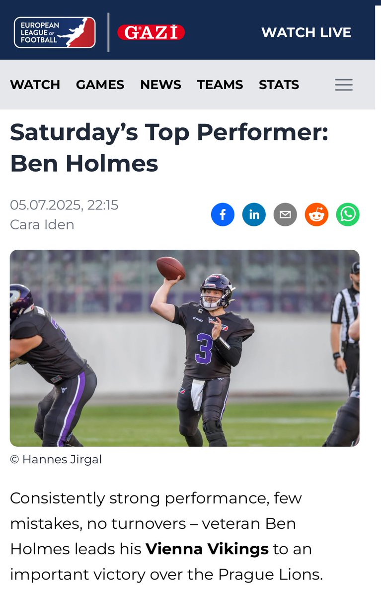 Vienna Vikings (@viennavikings) on Twitter photo There‘s only 1 #BenVP 💜😤
<a href="/benholmes1006/">Ben Holmes</a> on a mission! 👇🏽👇🏽👇🏽
europeanleague.football/news/saturday-… There‘s only 1 #BenVP 💜😤
<a href="/benholmes1006/">Ben Holmes</a> on a mission! 👇🏽👇🏽👇🏽
europeanleague.football/news/saturday-…