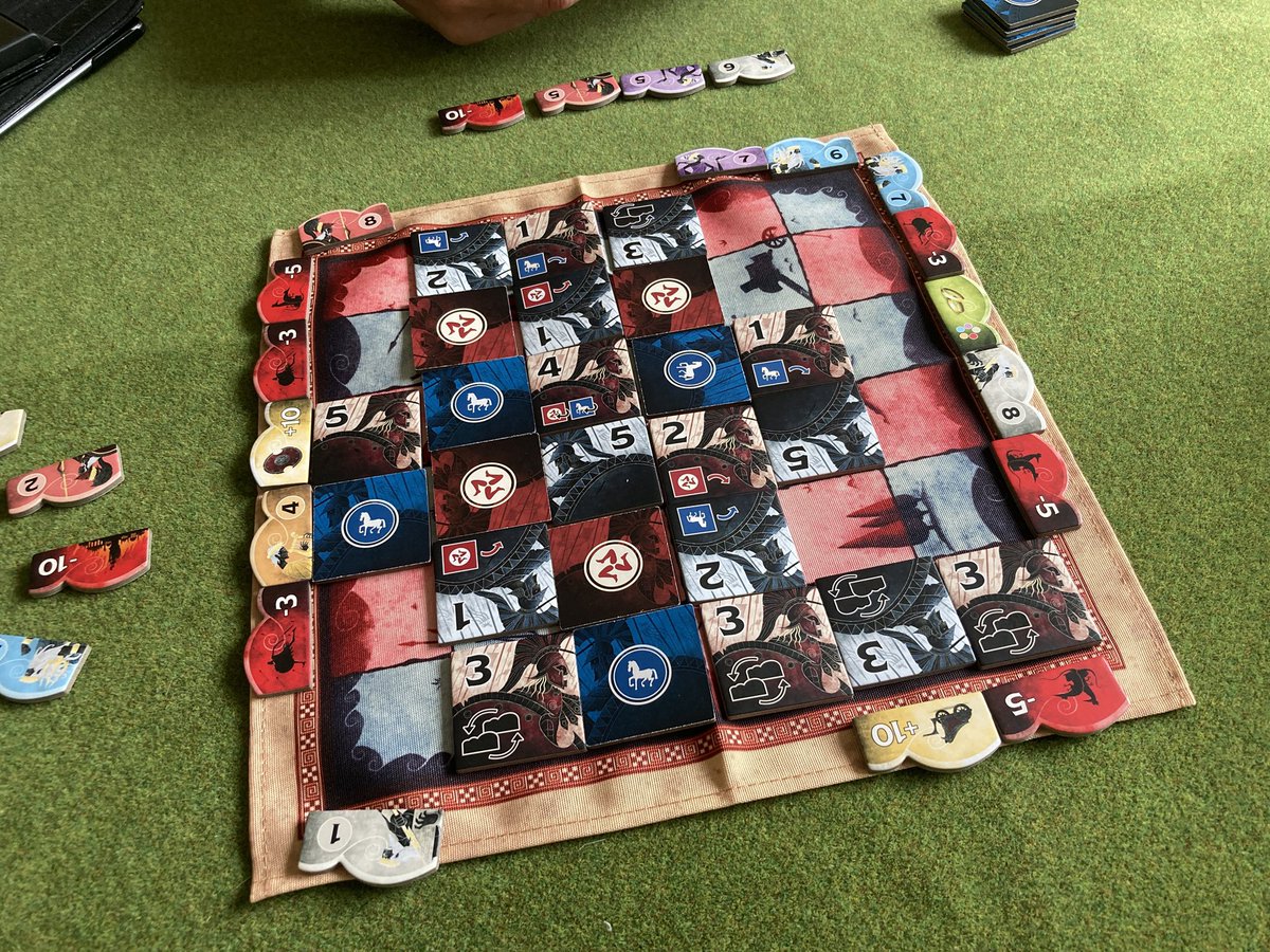Mark Chaplin (@yugblad) on Twitter photo Last game of the afternoon: ILIAD. 
Lots to think about, not readily apparent from a rules reading. Last game of the afternoon: ILIAD. 
Lots to think about, not readily apparent from a rules reading.