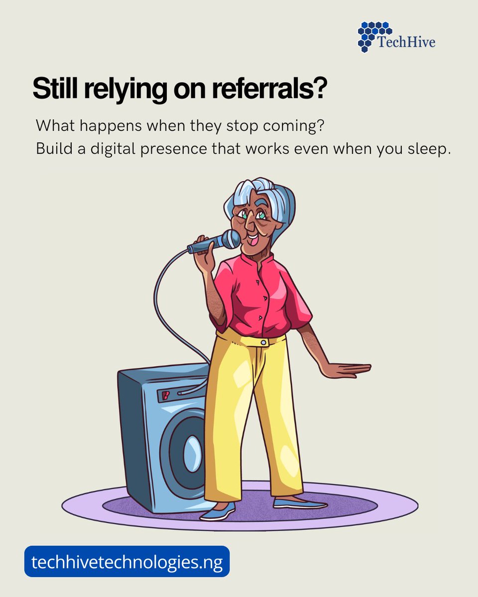 techhivetechn's tweet image. Referrals are great — but they’re not reliable.
You can’t grow a serious business by waiting for someone to mention your name.
You need a strategy that puts your brand in front of the right people daily.
Social media, SEO, websites — let your marketing work for you.
📞 Start…