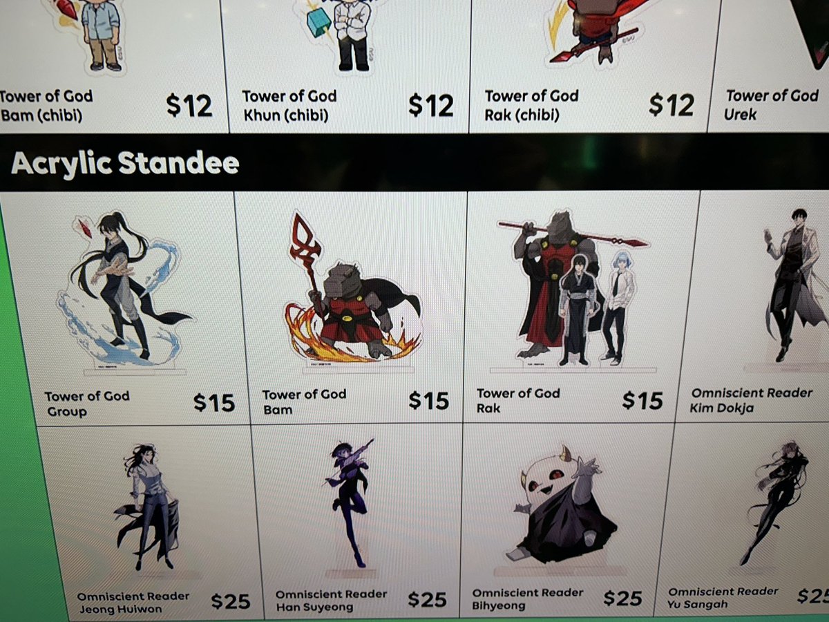 MassiveHams's tweet image. I usually don’t post stuff like this but they can’t be doing this to my OG Webtoon goat 💀 also one of the guys at the sales table is pure ass but it’s true to their brand and name so I respect the consistency 🔥🔥🔥🔥 #AX2025