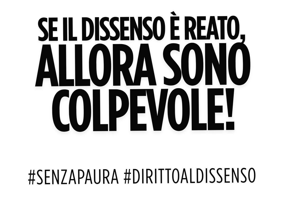 marcaval63's tweet photo. #senzapaura #dirittoaldissenso https://t.co/BZ1KwIOqZk