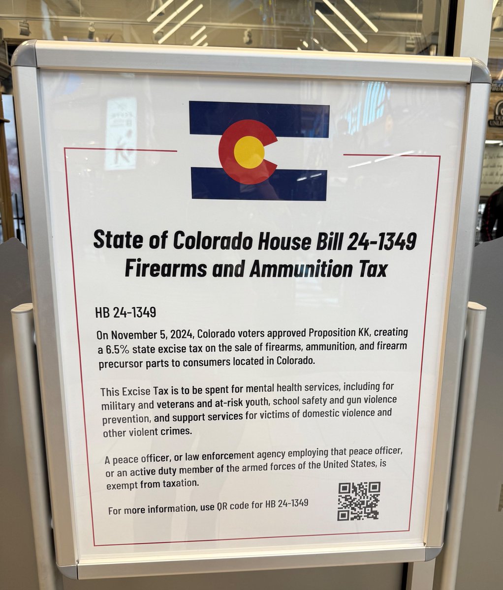 As your next Governor, I won’t just fight laws like HB 24-1349 — I’ll reject all legislation that taxes or regulates your God-given, Constitutionally protected parental and self-defense rights.

I don’t need to promise this. It’s embedded in the DNA of our administration.

#2A