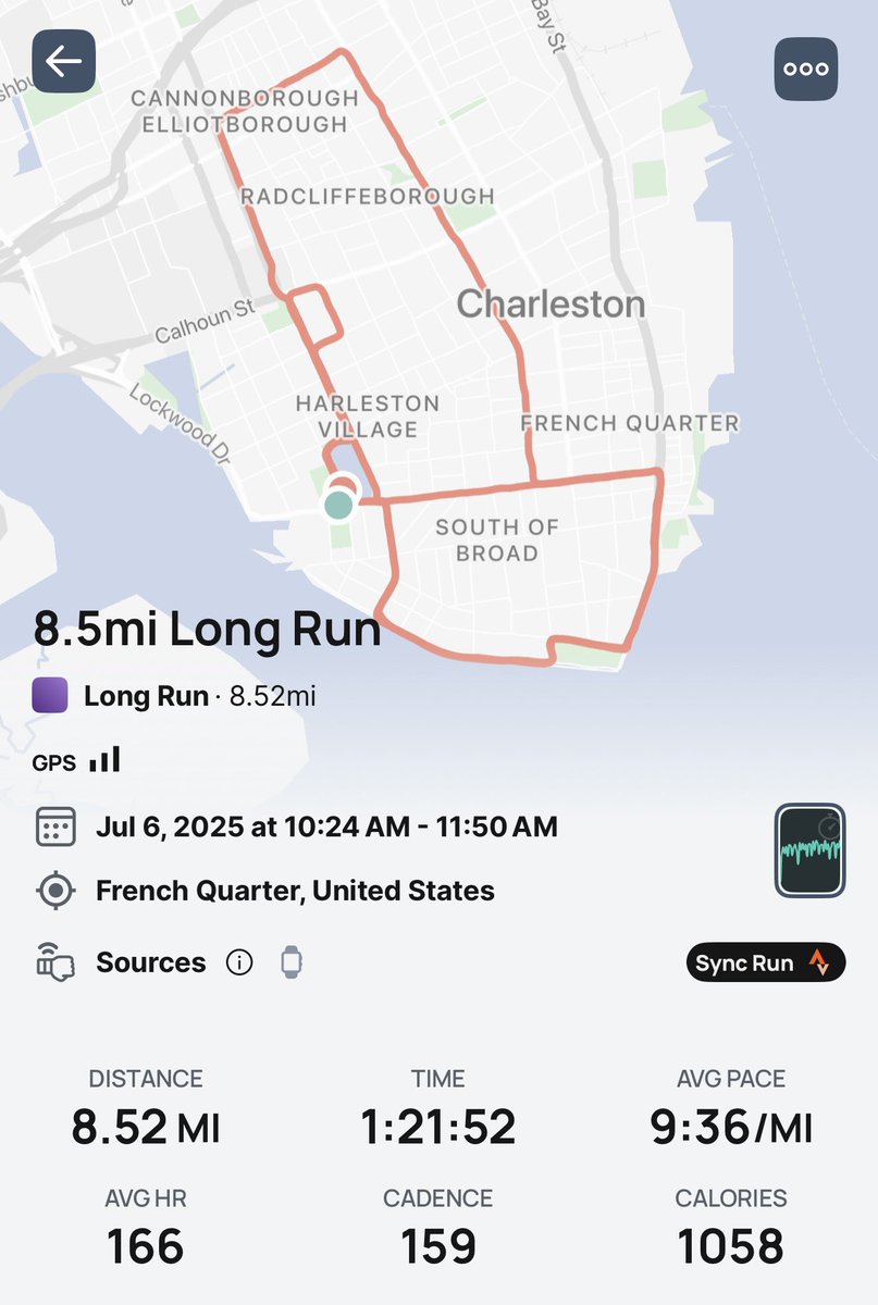 Sick. 
Pouring rain. 
Still got it done. 

Week 1 - NYC Marathon Block ✅