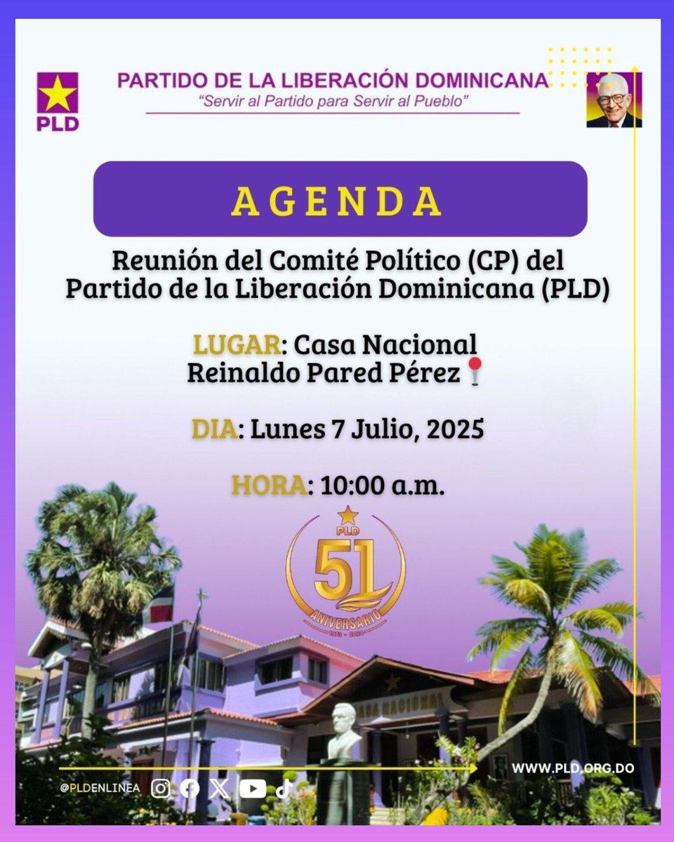 #AgendaPLD